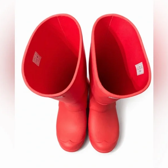 Hunter Pink/Coral Women's Winter & Rain Boots 👢 - Picture 3 of 5